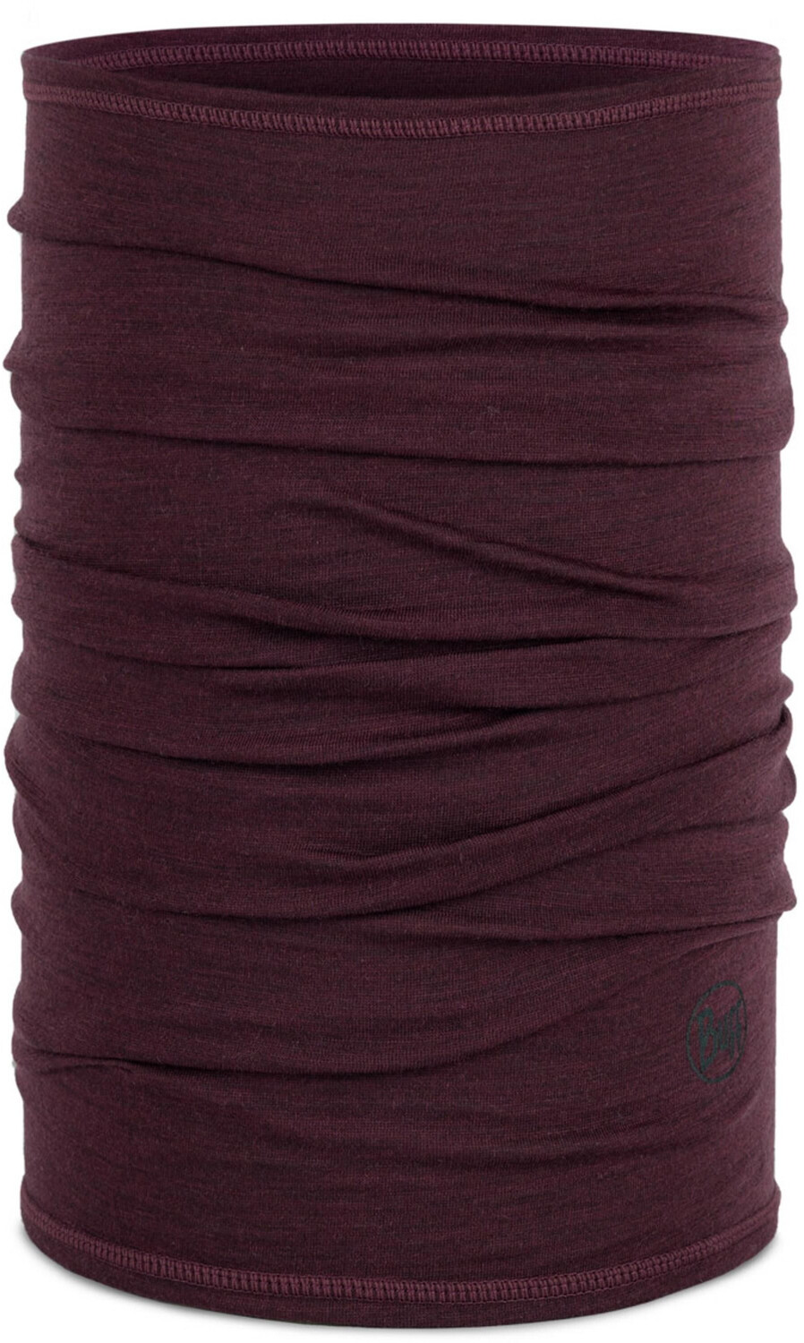 Buff Lightweight Merino Wool solid garnet