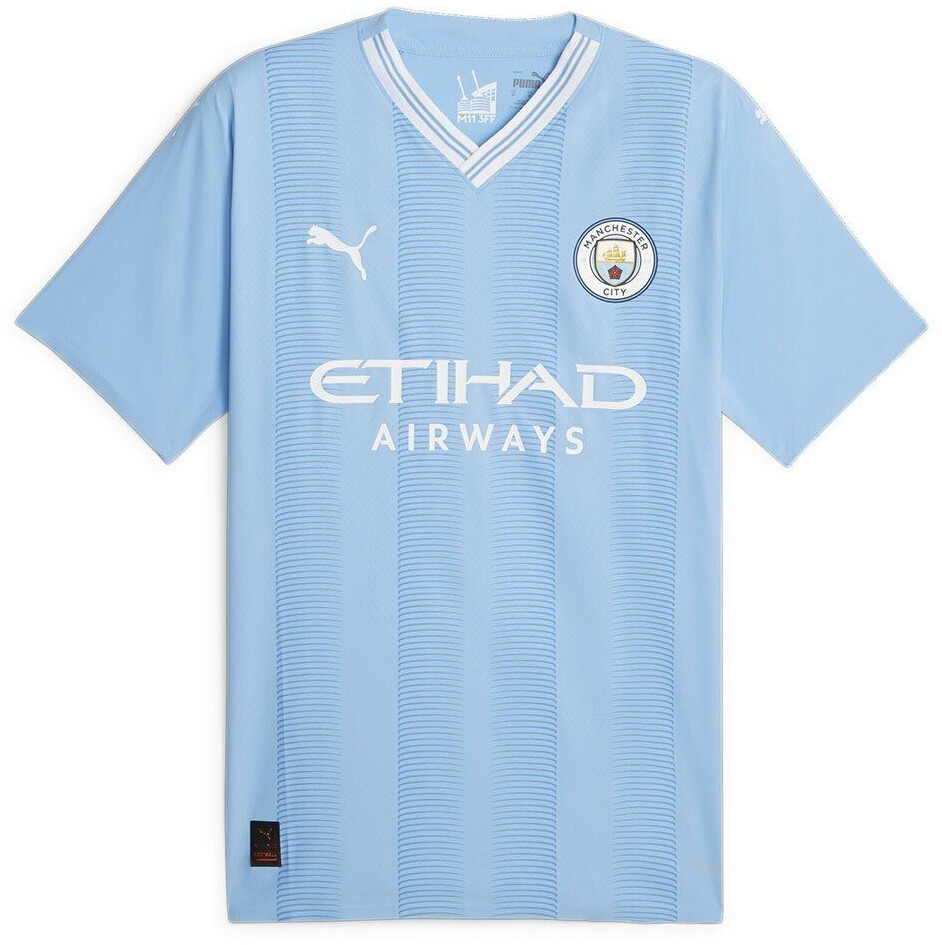 Puma Manchester City Fc Authentic Home Jersey Short Sleeve T-shirt