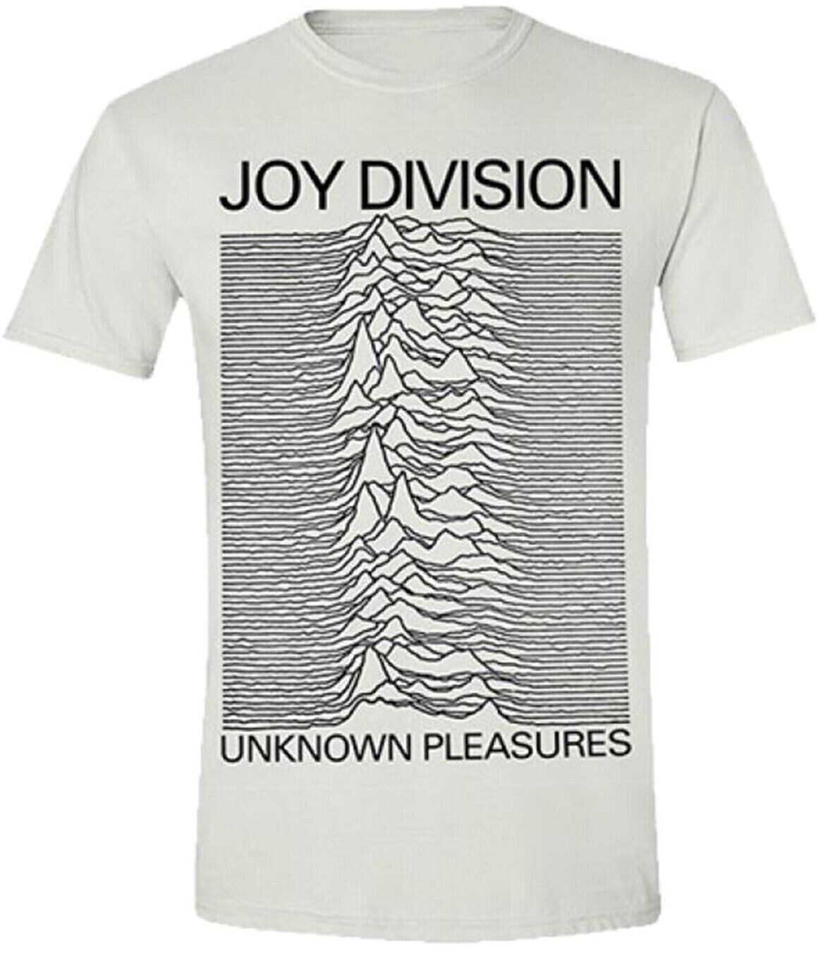 Joydivision Unknown Pleasures white T-Shirt