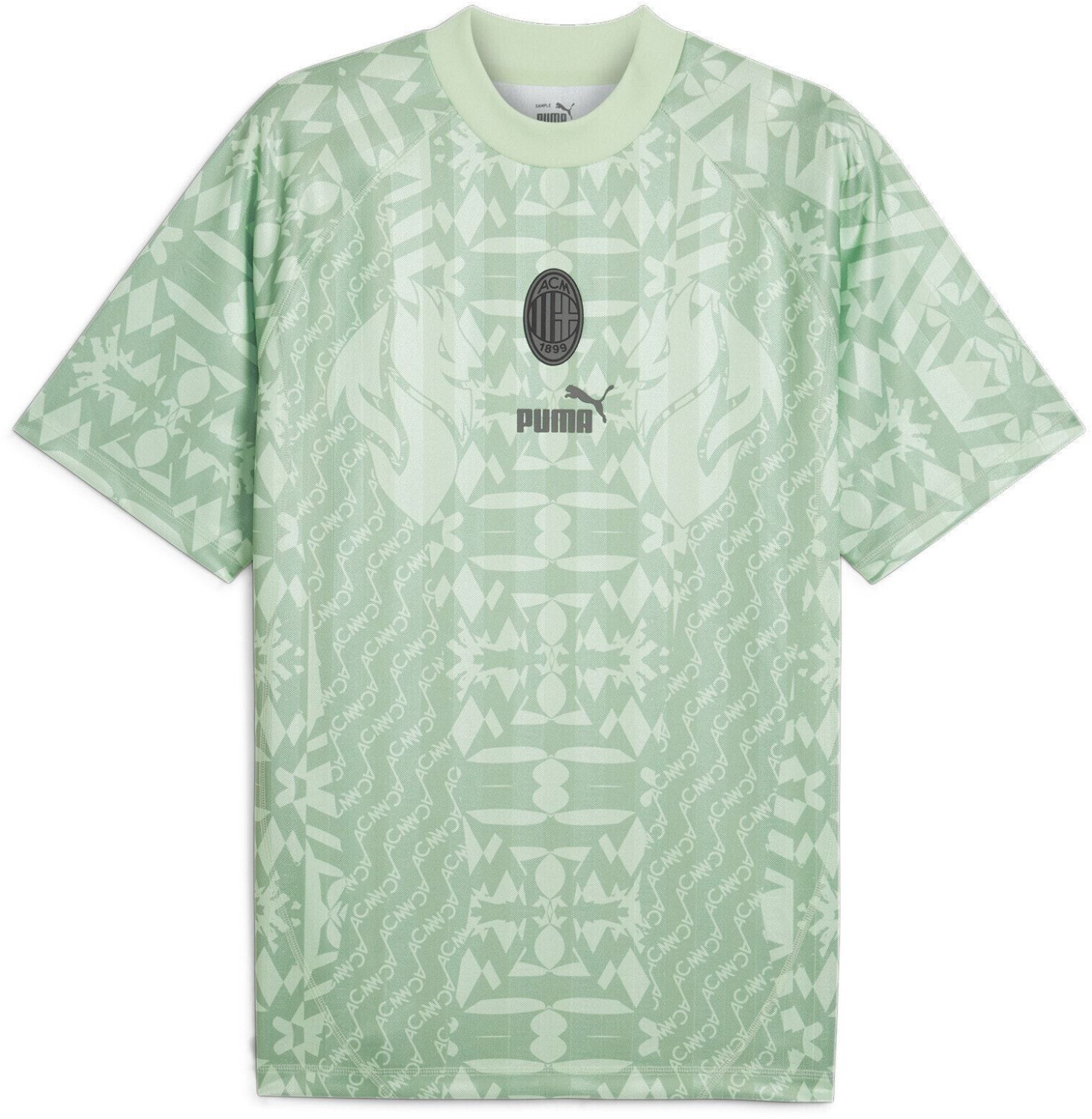 Puma Jersey 'AC Milan' grey green mint