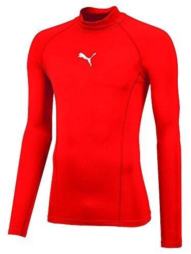 Puma LIGA Baselayer Tee LS red