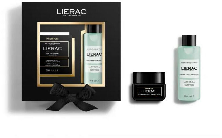 Lierac Premium Eye Cream Set 20ml + Eye Makeup Remover 100ml