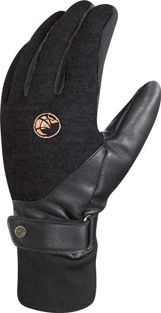 Chiba All Natural X-Warm Bicycle Winter Gloves long black