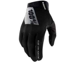 100% Ridefit Gloves black white