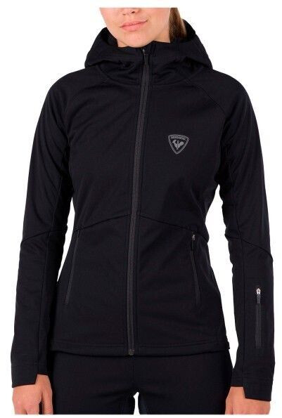 Rossignol Genetys Hood Jacket Softshell Jacket black