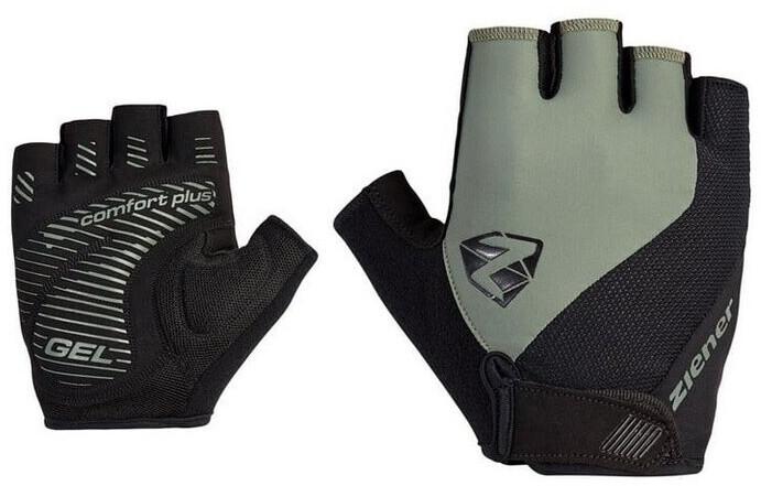 Ziener bike glove green stone