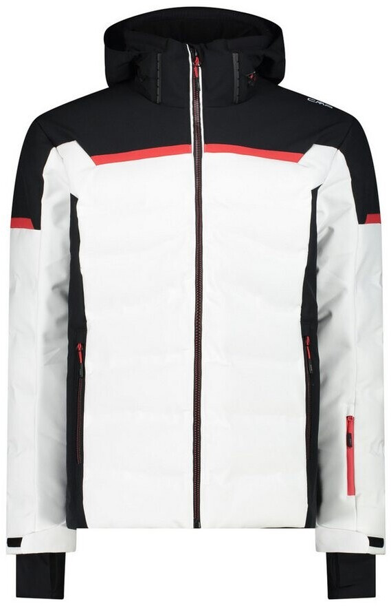 CMP Jacke Zip Kapuze bianco weiß