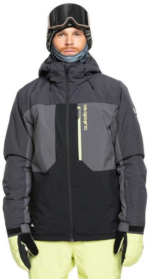 Quiksilver Dawson Skijacke grau schwarz