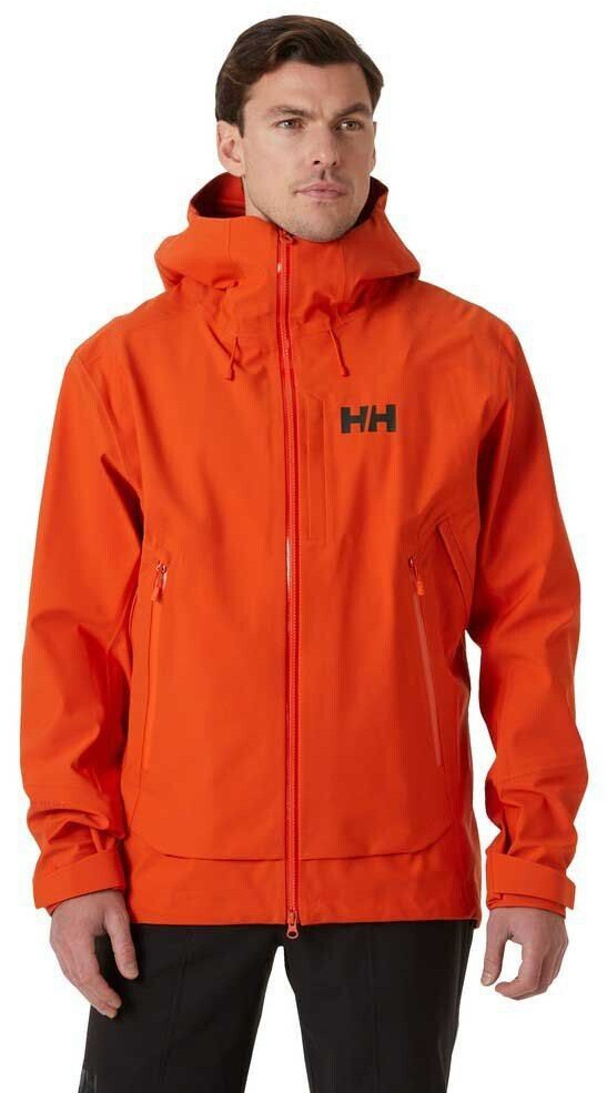 Helly Hansen Verglas Backcountry Shell Ski Jacket orange
