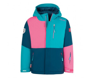 Trollkids Sportjacke 'Hallingdal' navy hellblau pink