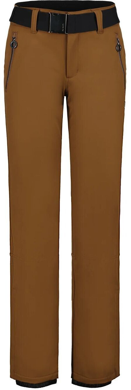 Luhta Softshell Ski Pants 'Joentaus' chocolate brown