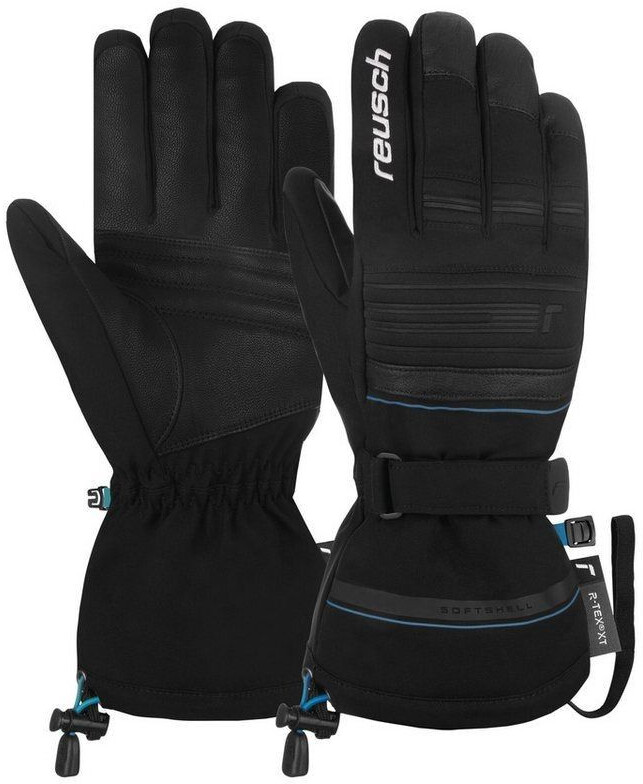 Reusch Conan R-TEX XT Gloves black brilliant blue