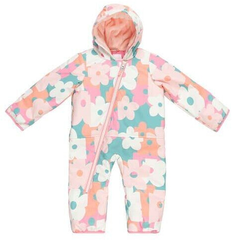 Roxy Mono Rose Baby Pink white