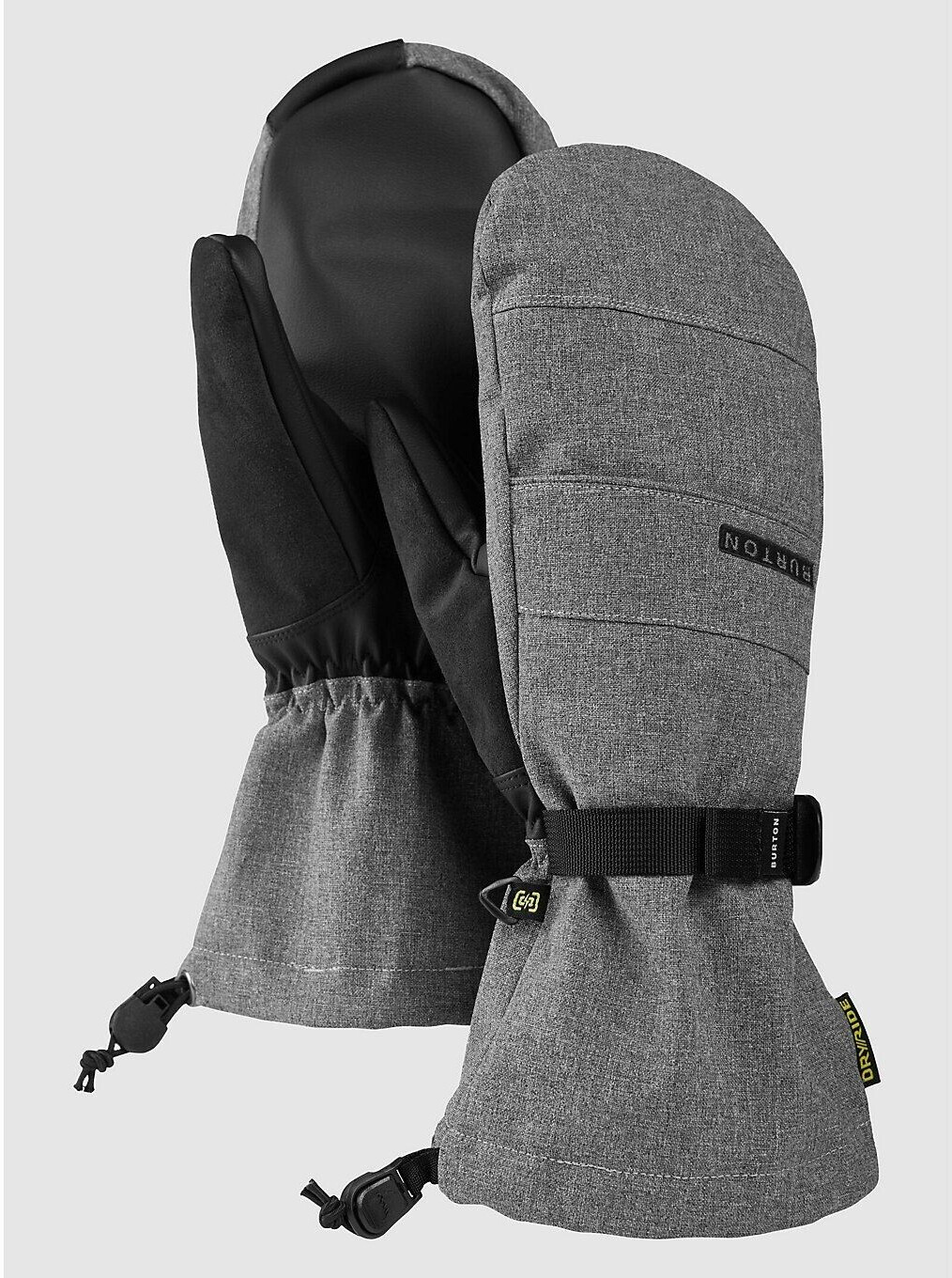 Burton Profile Mittens gray melange