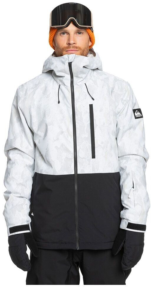 Quiksilver Mishort Sleeveion Printed Block JK Outdoor Jacket