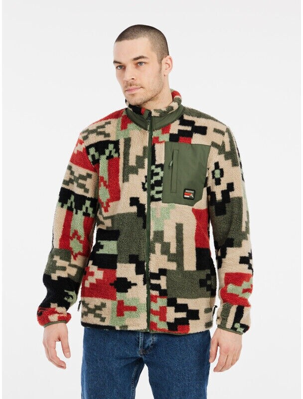 Protest Keyston Fleece durchgehendem Reißverschluss 3710744-855