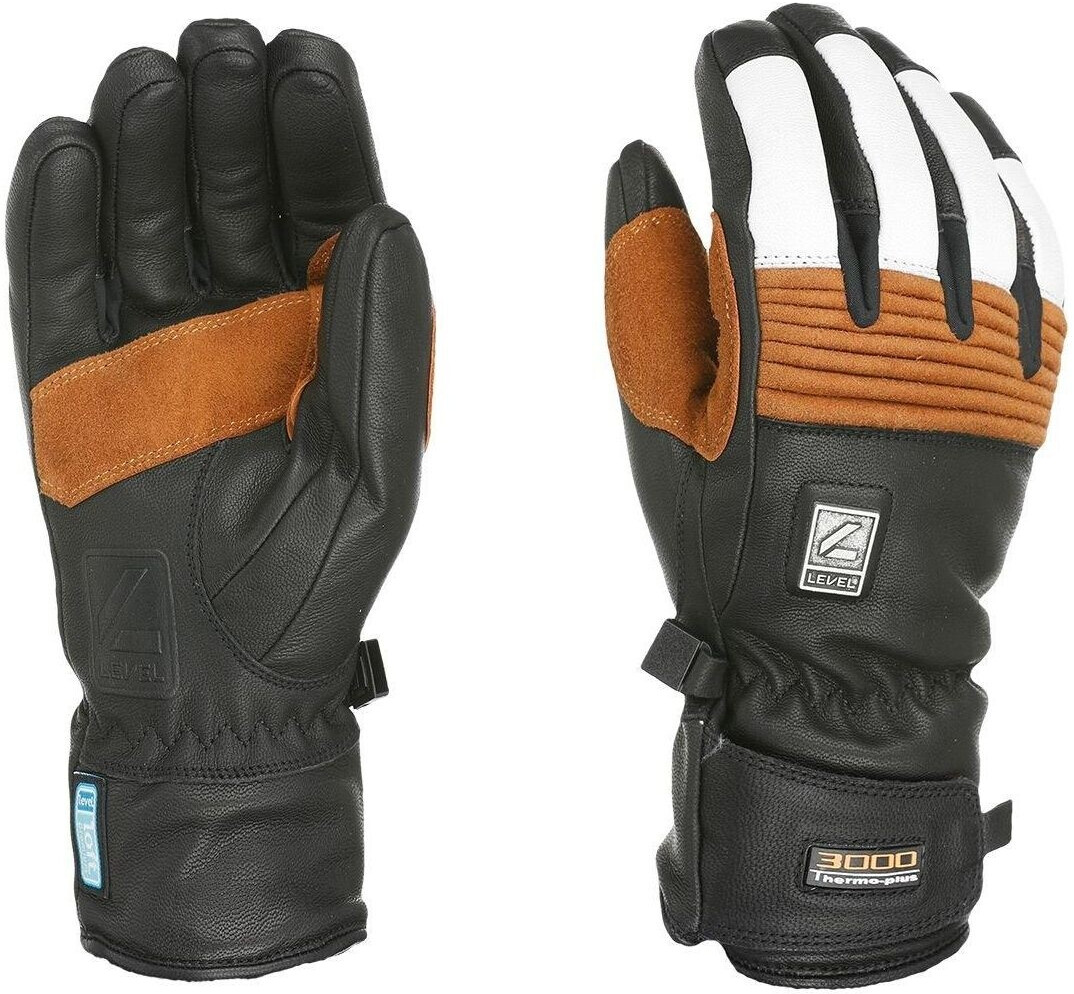 Level Icon Gloves gray black