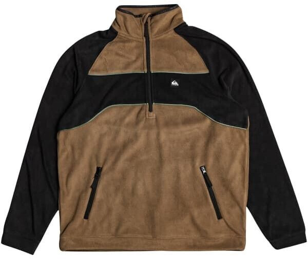 Quiksilver Powder Chaser Fleece Jacket brown black
