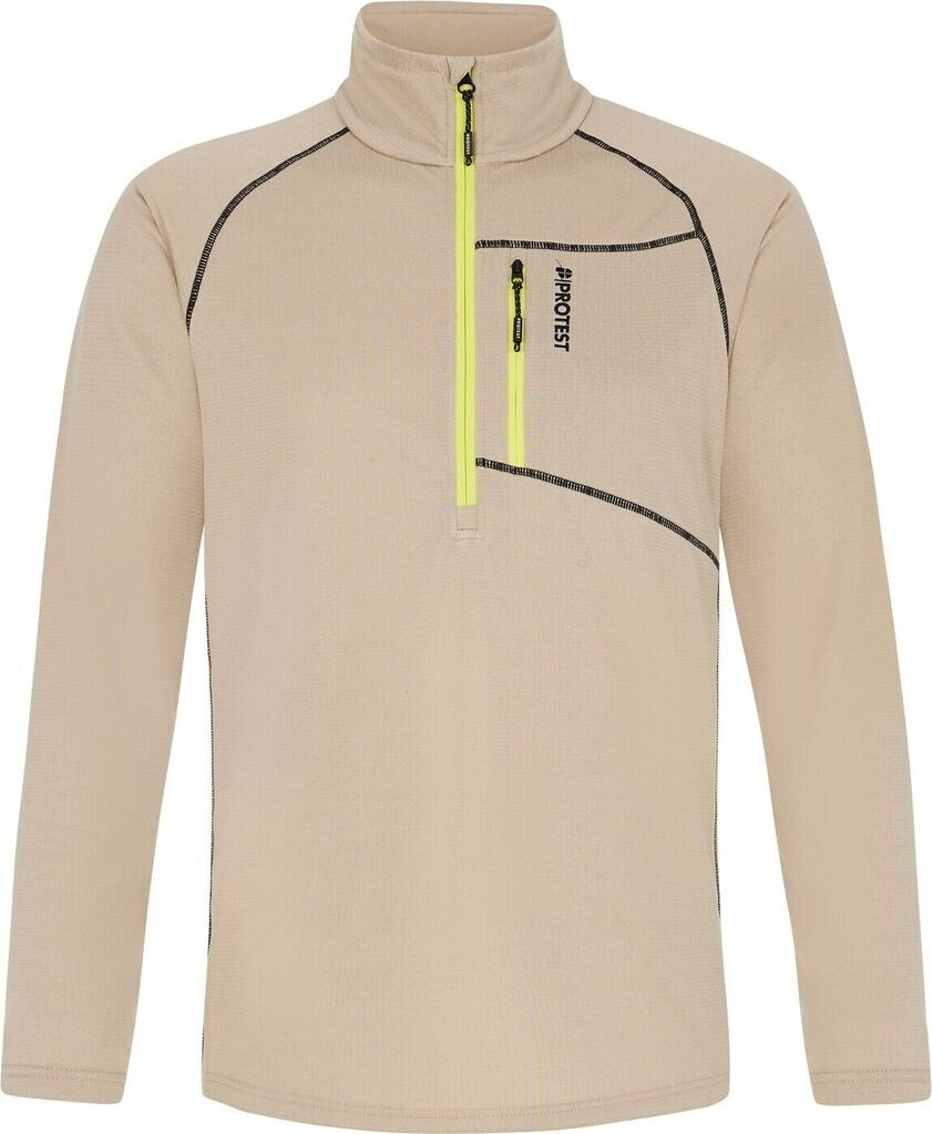 Protest PRTKODY Zip Active Top bamboo beige