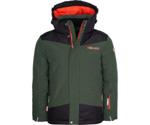 Trollkids Norefjell Jacke Kinder grün orange