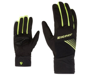 Ziener DIRICH TOUCH bike glove black poison yellow