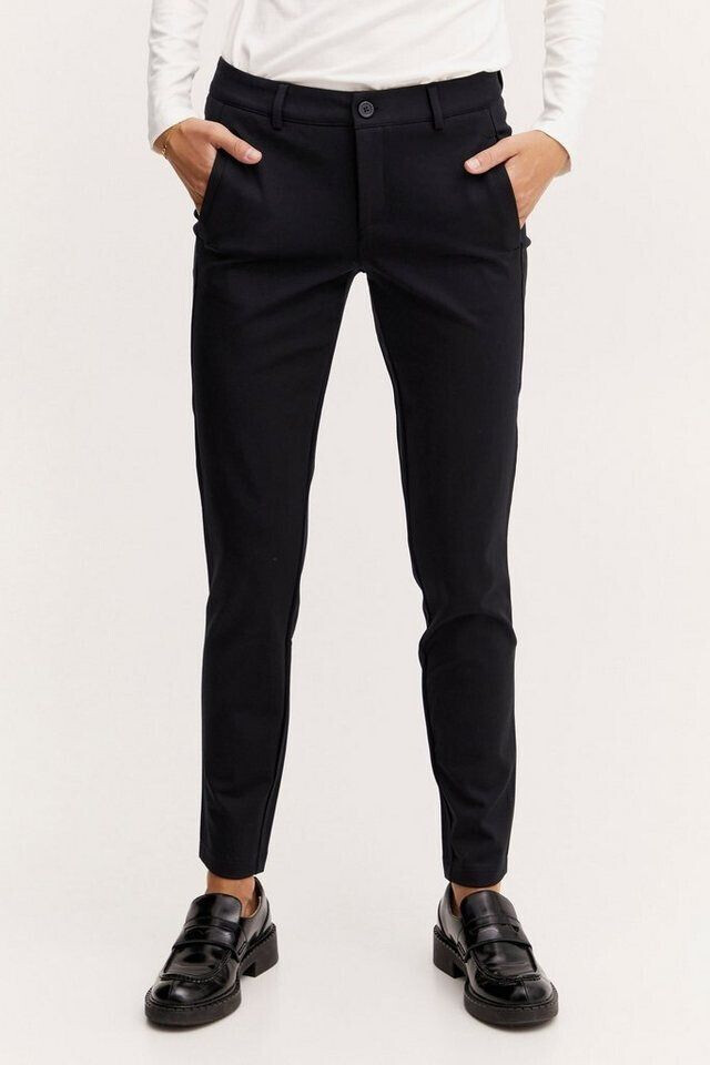Fransa FRLano Women's Pants with Stretch Side Pockets Belt Loops Button Closure slim fit