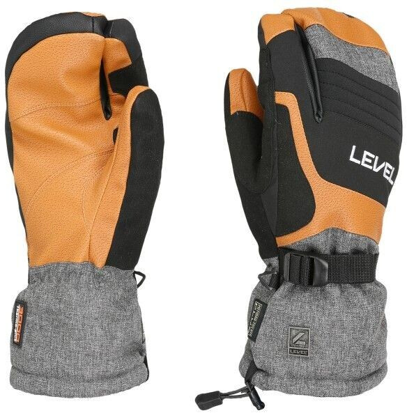 Level Patrol Trigger Gloves gray brown