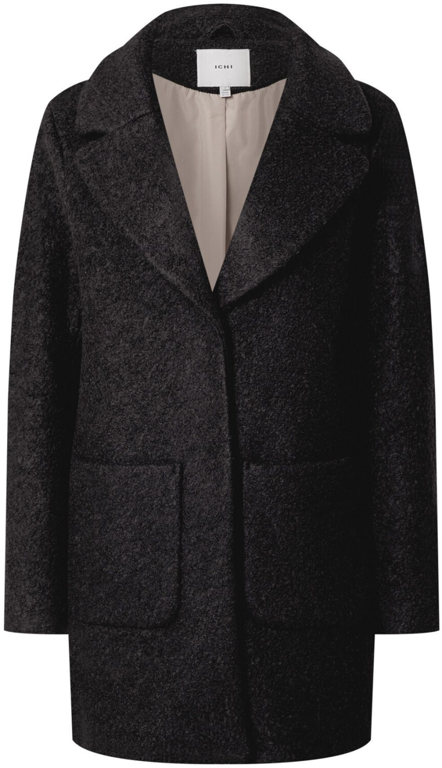 ICHI Coat 'Stipa' black