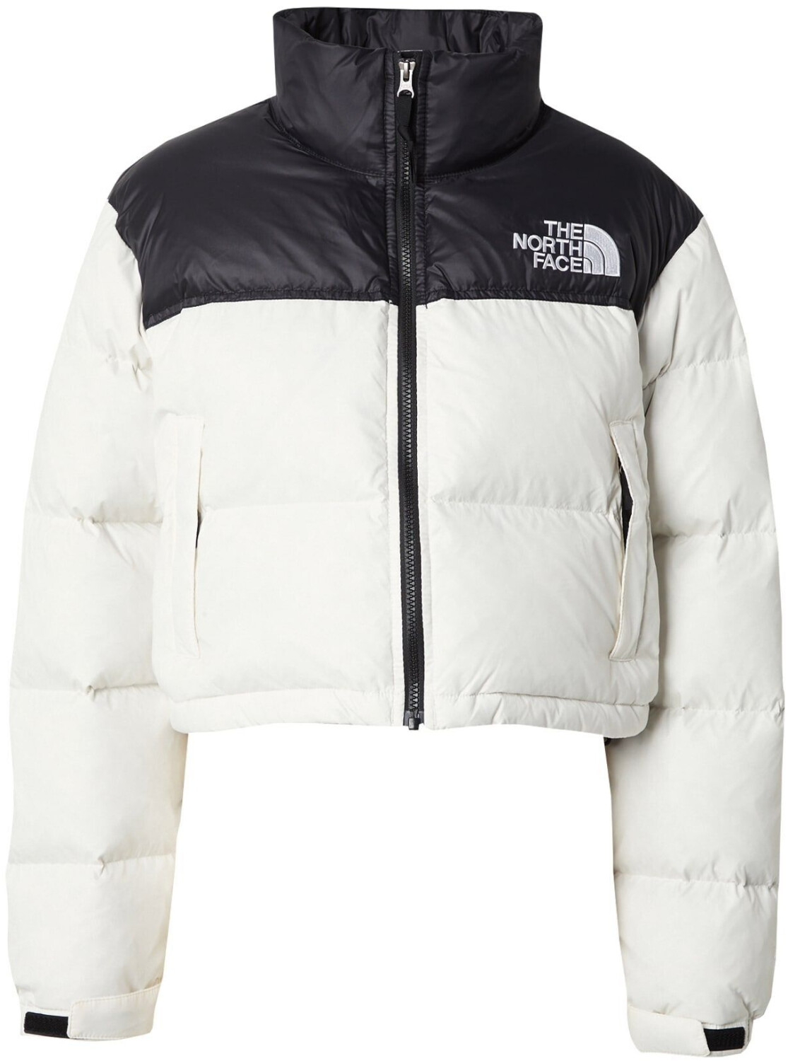 The North Face Nuptse Jacket black white