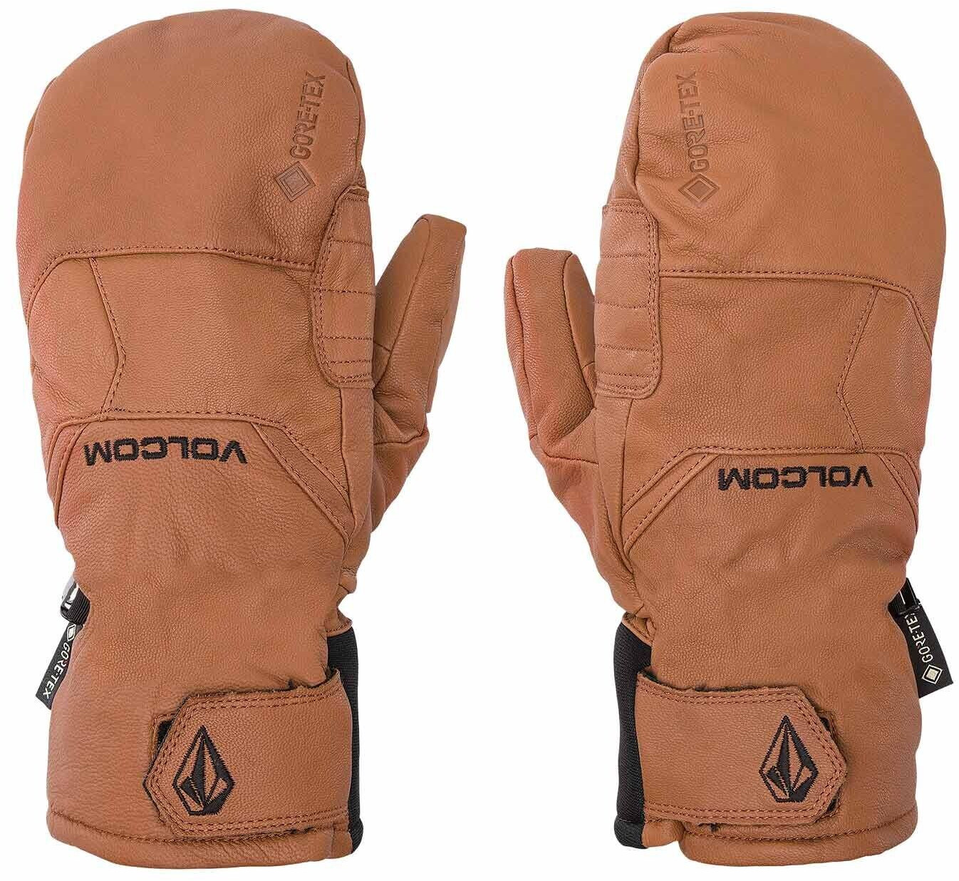 Volcom Gaaas Gore-tex Mitt Caramel Ski Snow Gloves