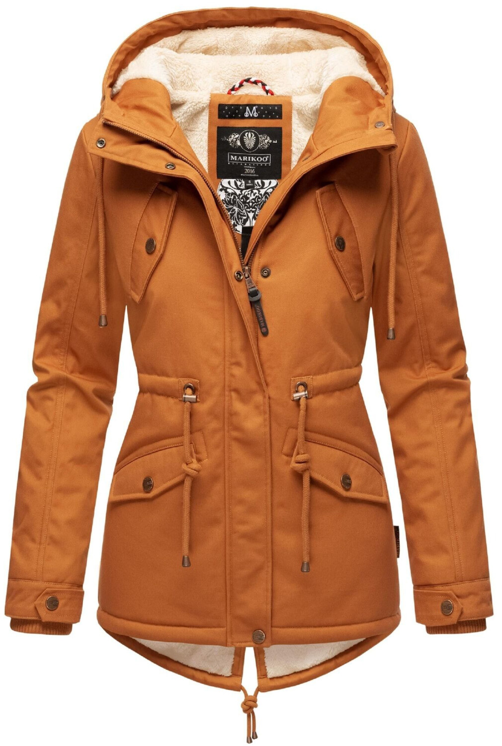 Marikoo Winter Jacket 'Manolya' orange