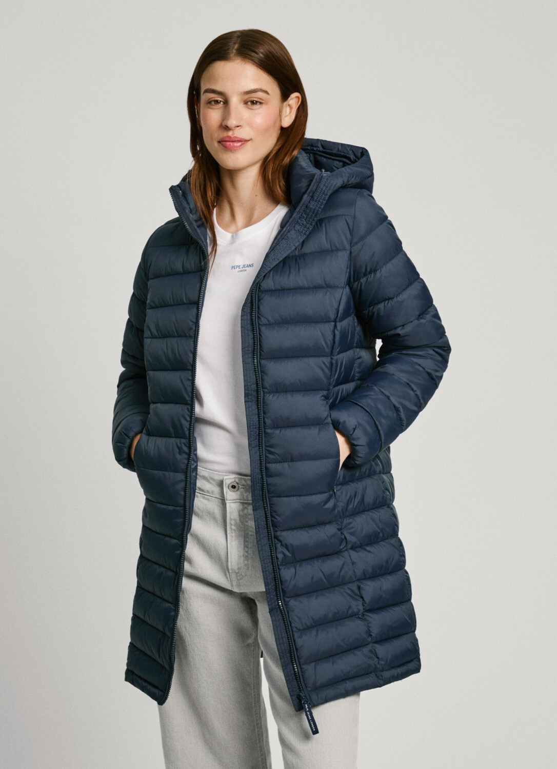 Pepe Jeans Ammy Long Baby Jacket blue dulwich blue
