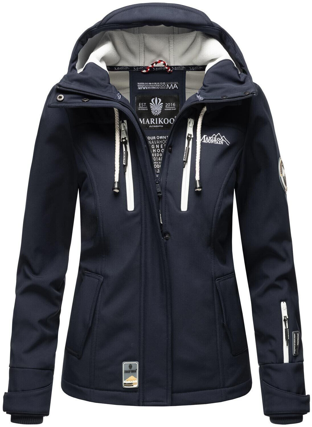 Marikoo Kleine Zicke sporty functional jacket blue black