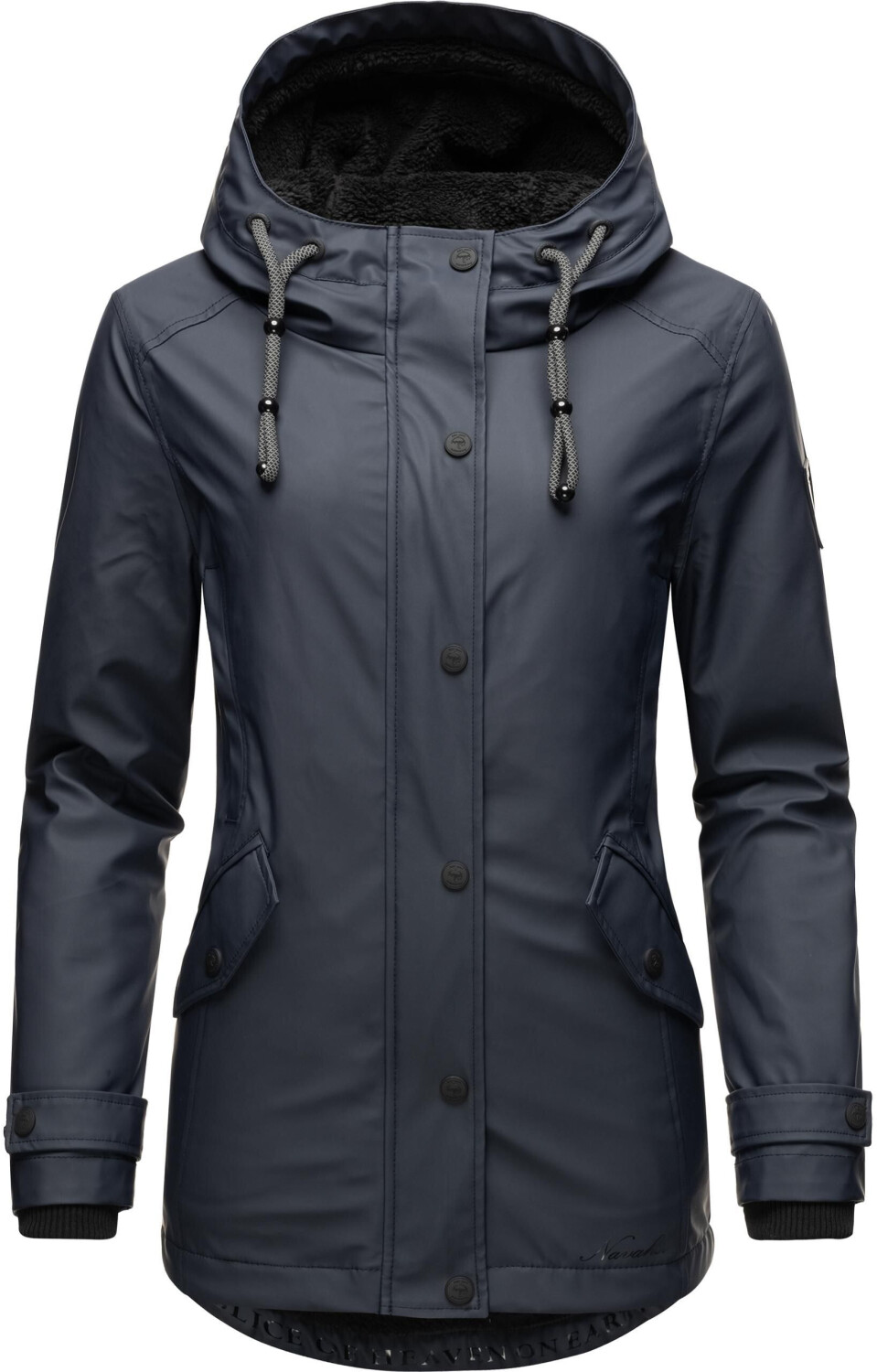 Navahoo Rain Jacket 'Lindraa' dark blue