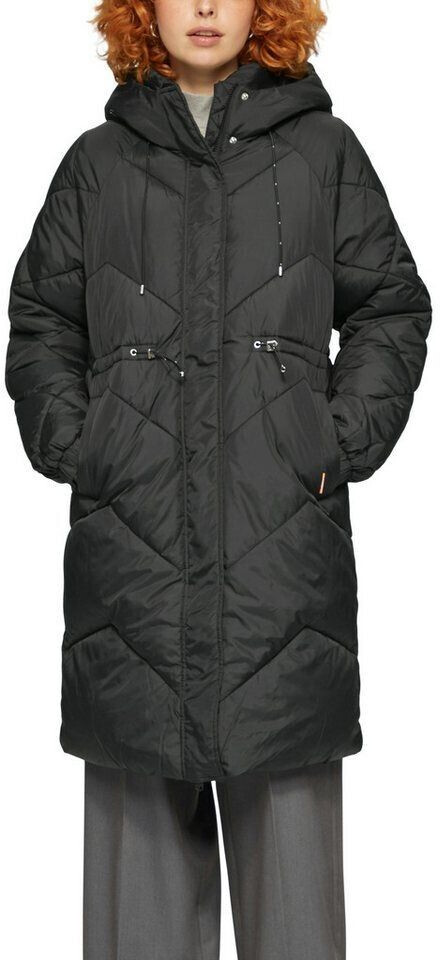 s.Oliver Padded coat with hood black