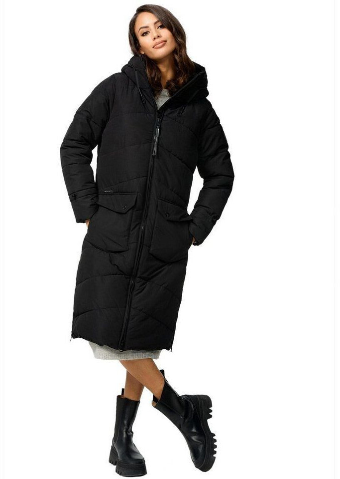 Marikoo Tomomii Winter Quilted Jacket B984 black