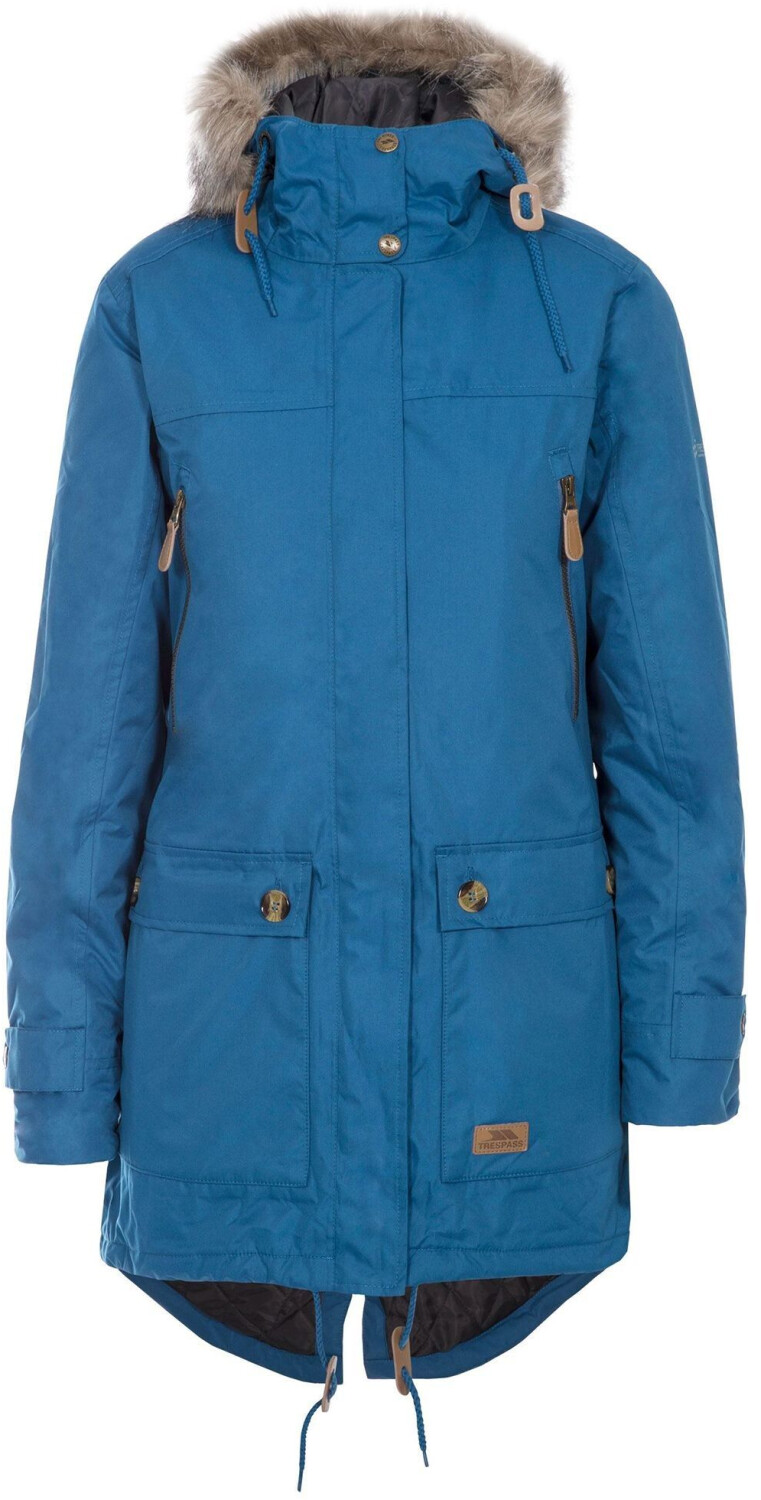 Trespass Clea insulated waterproof jacket indigo