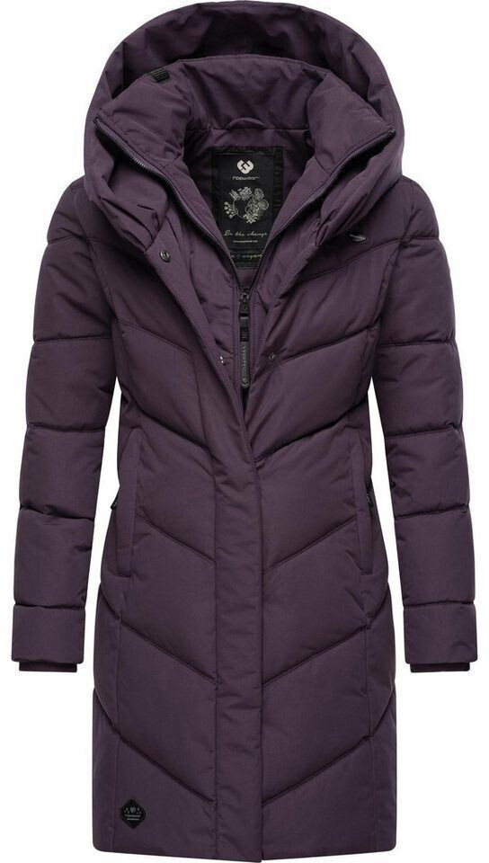 Ragwear Coat 'Natalka' dark purple