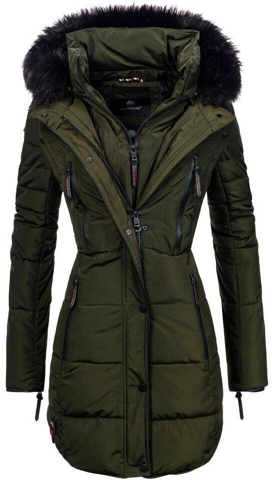 Marikoo Quilted Coat Moonshine