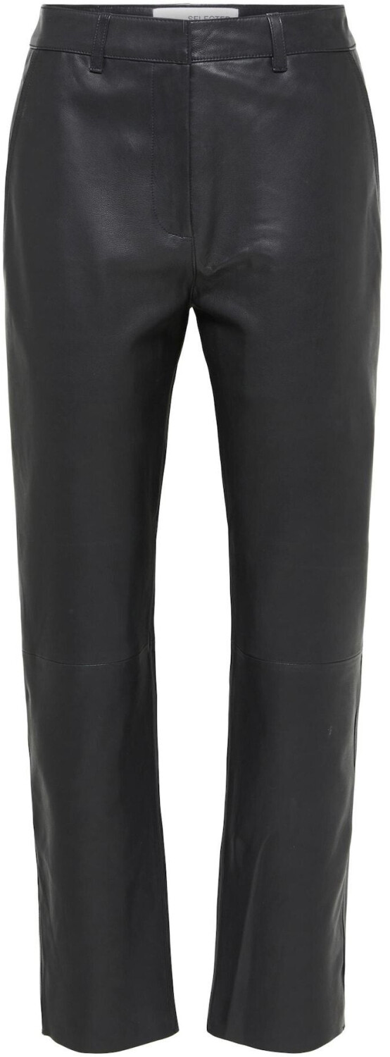 Selected Leather Pants MARIE Plain without Details