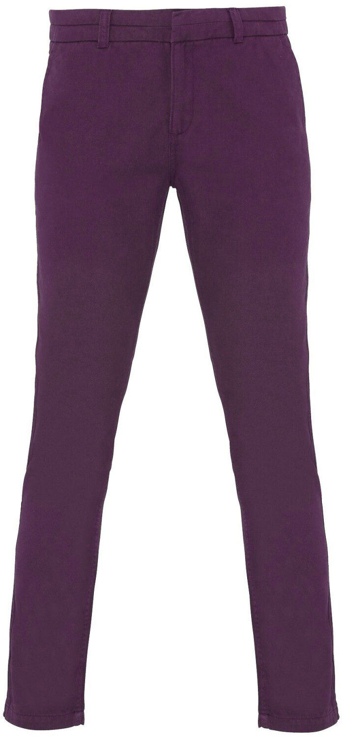 Asquith & Fox Chino Pants RW4909 purple