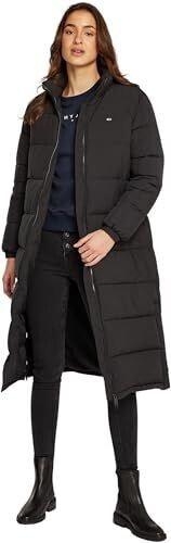 Tommy Hilfiger Maxi Essential Puffer knee-length black