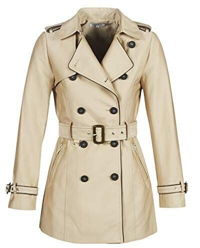 Morgan Mid-length straight cut beige