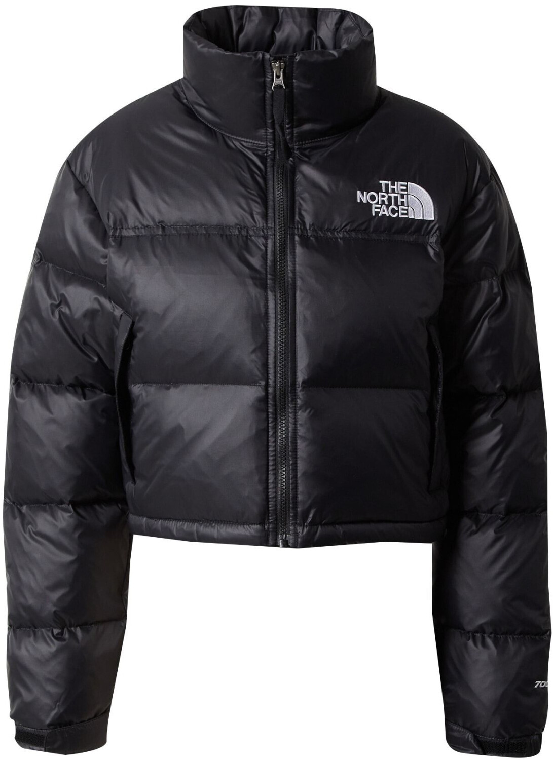 The North Face Nuptse Jacket black silver