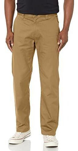 Volcom Frickin Skate Chino Pants dark khaki
