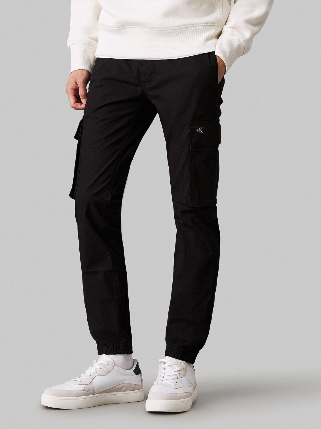 Calvin Klein Skinny Cargo J30J326438 Cargo Pants black