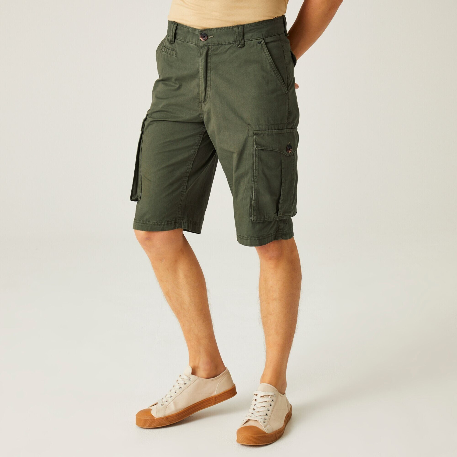 Regatta Shorebay Cargoshorts im Vintage Look grun ab 23 99 Preisvergleich bei idealo