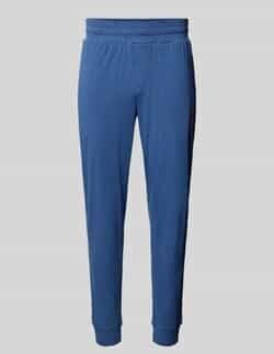HUGO Relaxed Fit Sweatpants Label-Print navy