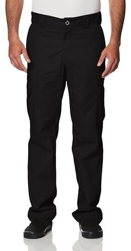 Dickies Cargo Pants straight black v1 Stretch-Twill