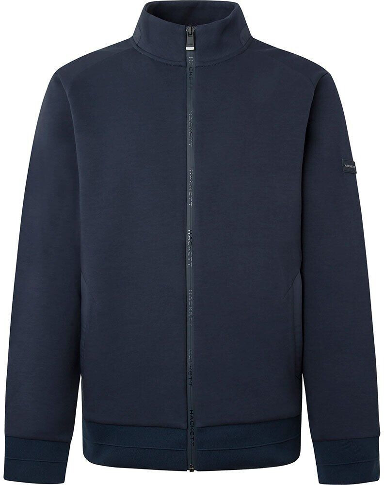 Hackett Club Track Jacket with Hood navy blue